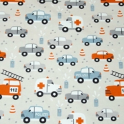 Fahrzeuge auf beige, Autos Baumwoll Jersey, Hilco, handwerk passau (1)