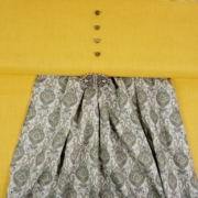 Dirndlkombi, honigfarben Leinen, Muster, Baumwolle, handwerk passau (1)