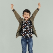 Astronaut im Weltall, schwarz, Baumwoll-Jersey, handwerk passau (3)